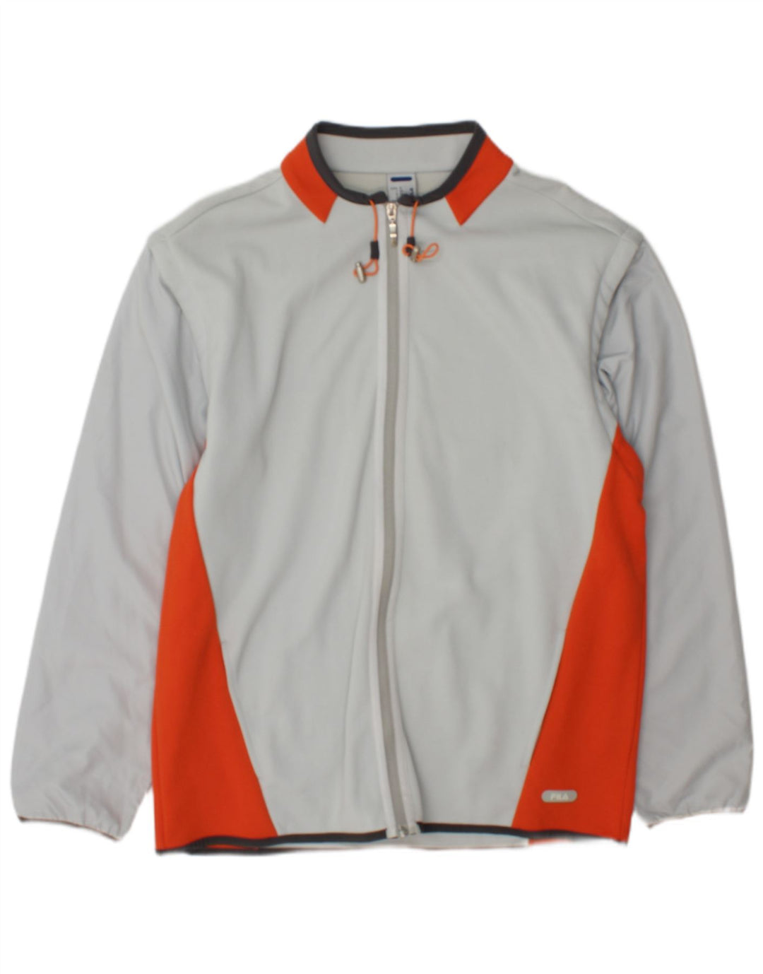 Ανδρική φόρμα Fila Top Jacket μεσαίου γκρι χρώματος πολυεστέρας
