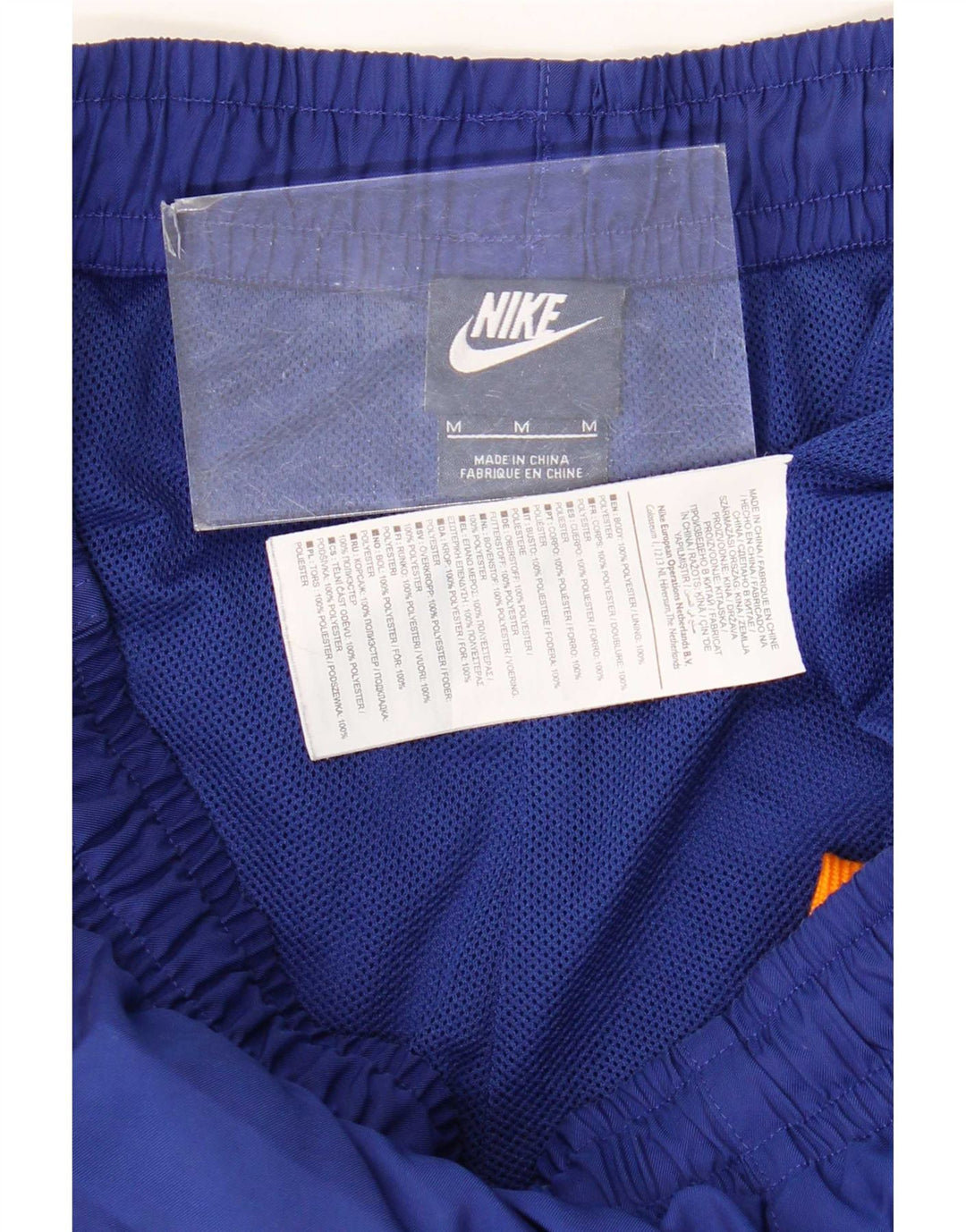 Ανδρικό αθλητικό σορτς Nike από μεσαίο μπλε ναυτικό πολυεστέρα