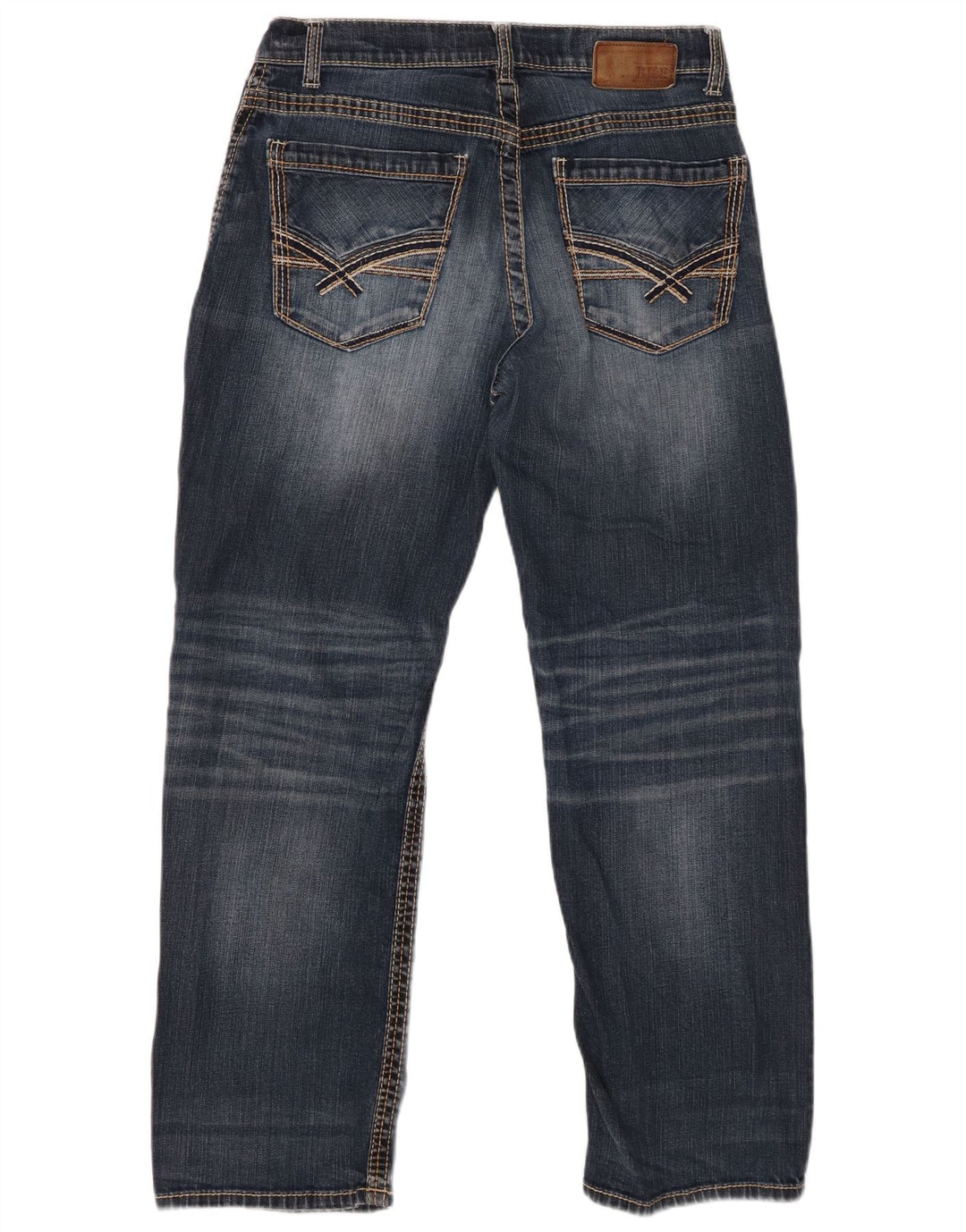 BKE Ανδρικό Tyler Straight Jeans W32 L28 Navy Blue Cotton