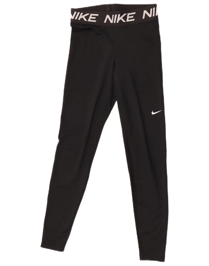 Γυναικεία κολάν Nike Dri Fit Graphic UK 8 Small Black