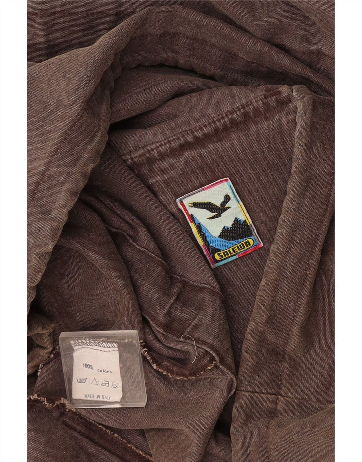 SALEWA Ανδρικό Μπουφάν UK 42 XL Γκρι Colourblock Βαμβακερό