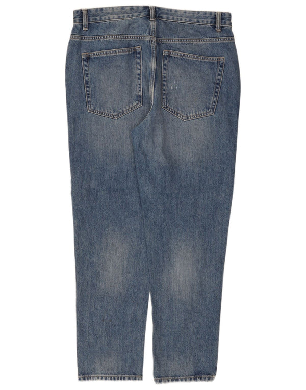 Zara Ανδρικό Tapered Jeans EU 42 Large W32 L27 Μπλε βαμβακερό