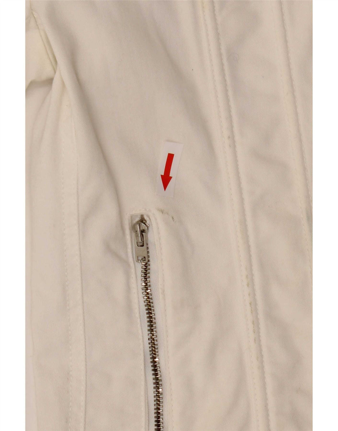 Gant Γυναικείο Bomber Jacket UK 12 μεσαίο λευκό βαμβακερό