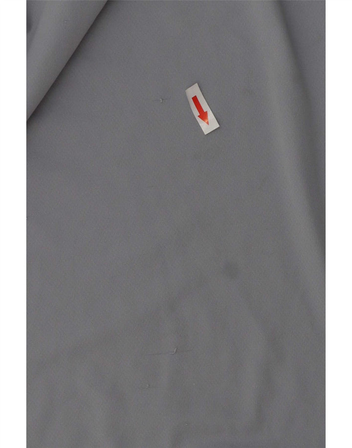Ανδρικό T-Shirt Climalite Adidas Top Medium Blue Colourblock Πολυεστέρας