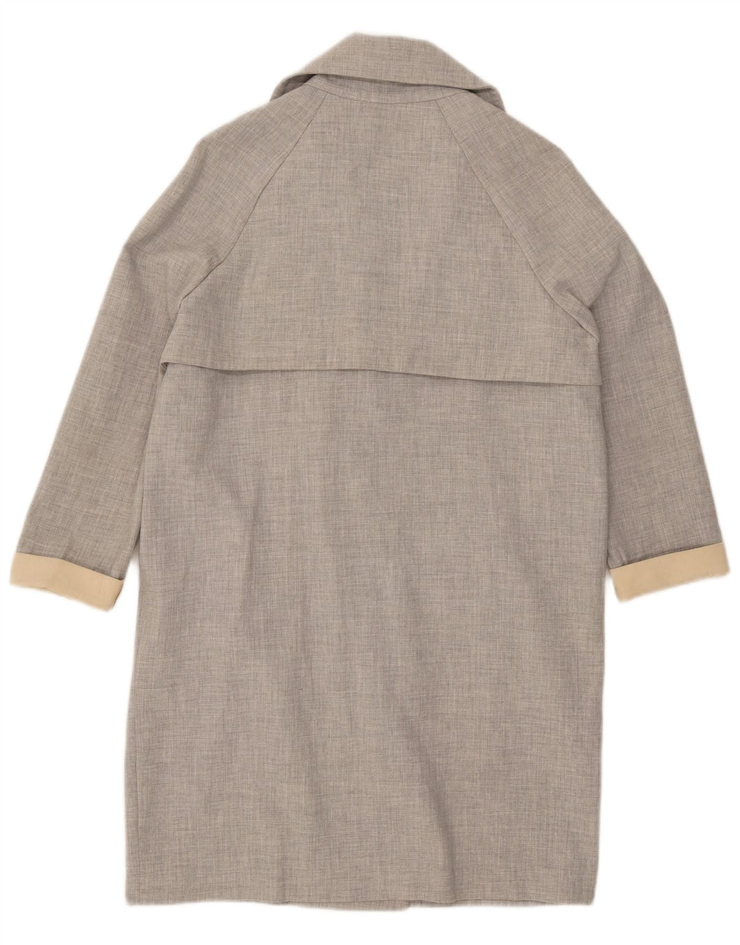 Topshop Γυναικεία καμπαρντίνα Oversized UK 8 Small Grey Polyester