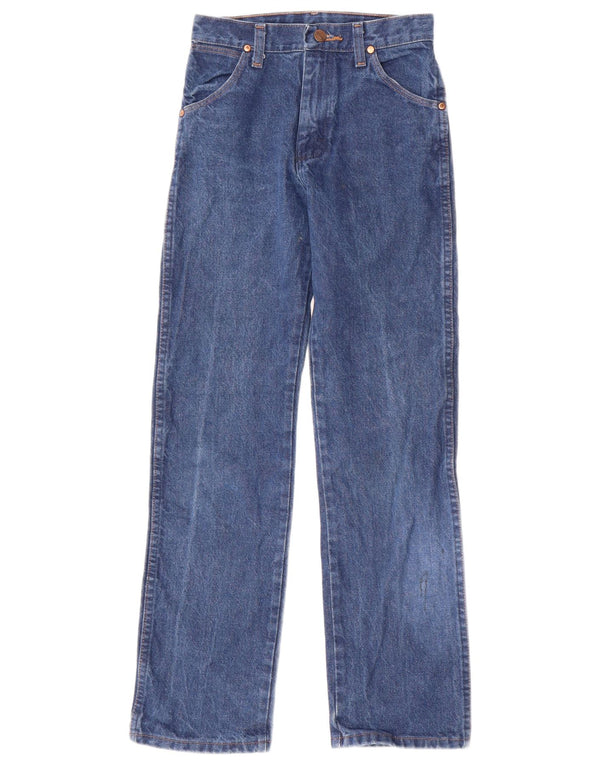 Wrangler Boys Slim Jeans 13-14 ετών W24 L28 Μπλε βαμβακερό