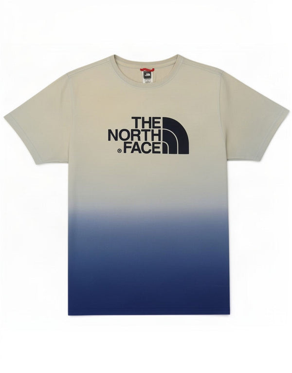 The North Face Ανδρικό γραφικό T-Shirt Top Small Blue Tie Dye Cotton