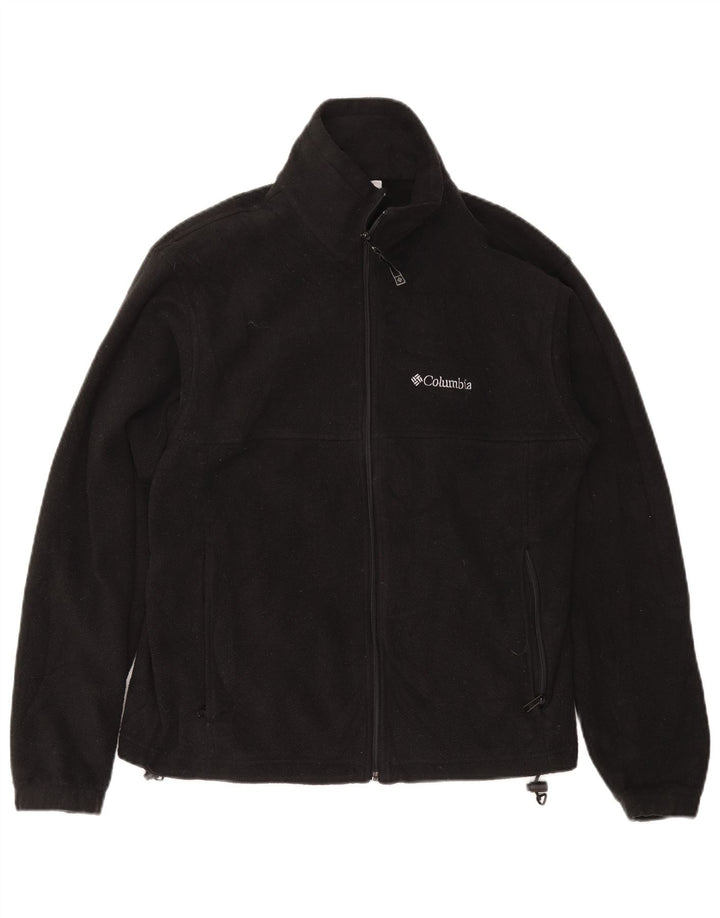 COLUMBIA Ανδρικό Fleece Jacket UK 38 Medium Black Polyester