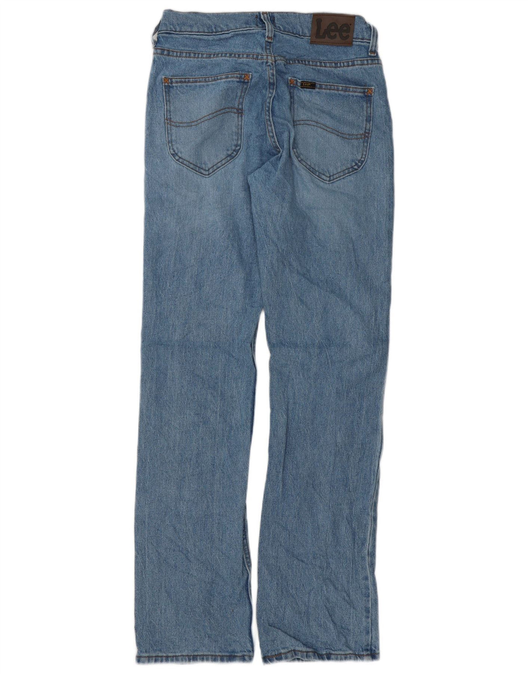 Lee Mens Straight Jeans W29 L32 Μπλε Βαμβακερό