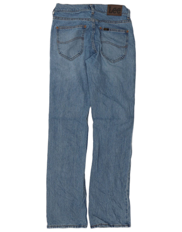 Lee Mens Straight Jeans W29 L32 Μπλε Βαμβακερό