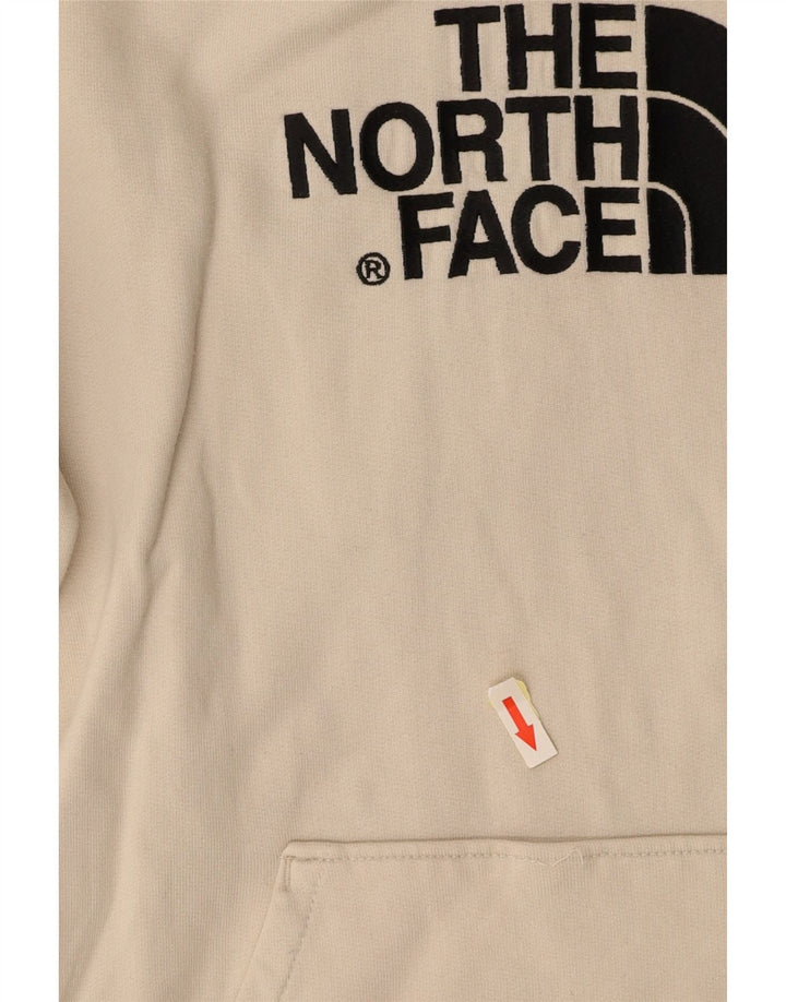 THE NORTH FACE Γυναικείο γραφικό μπλουζάκι με κουκούλα UK 10 Small Off White Βαμβακερό