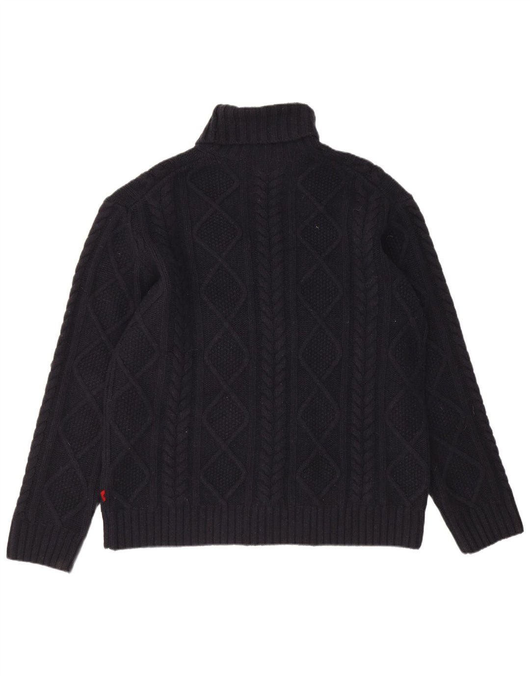 Ανδρικό πουλόβερ Kappa με ρολό λαιμόκοψη 2XL Μαλλί Navy Blue