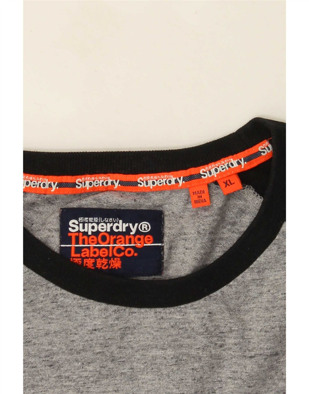 Superdry Ανδρικό μακρυμάνικο μπλουζ XL γκρι