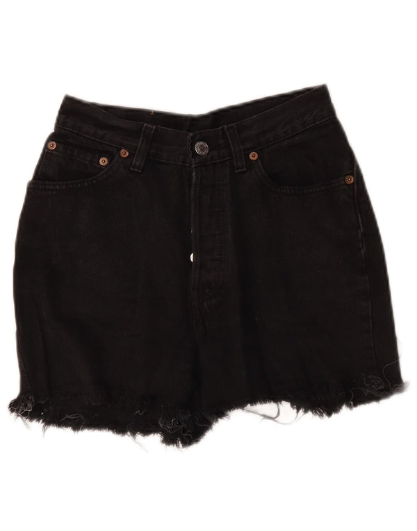 Γυναικείο τζιν σορτς Levi's W24 XS μαύρο