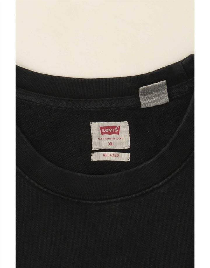 Ανδρικό φούτερ Levi's Relaxed Fit Jumper XL Black