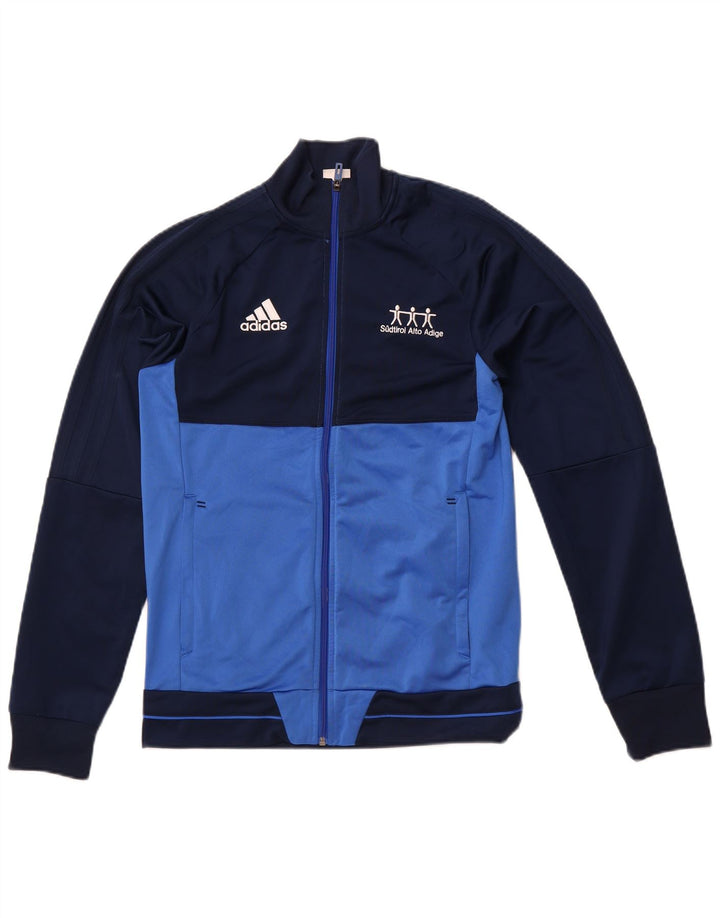 Ανδρική φόρμα ADIDAS Top Jacket Small Navy Blue Colourblock Polyester
