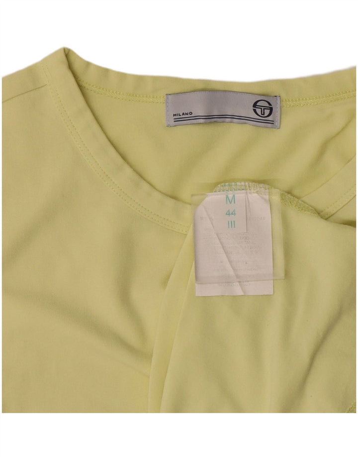 Sergio Tacchini Γυναικείο τοπ μακρυμάνικο IT 44 Βαμβακερό μεσαίο πράσινο