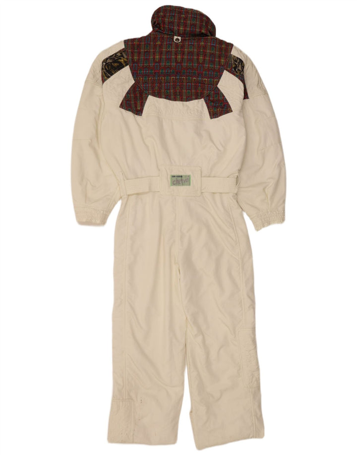 Γυναικεία φόρμα σκι CHERVO IT 42 Medium White Check Polyamide