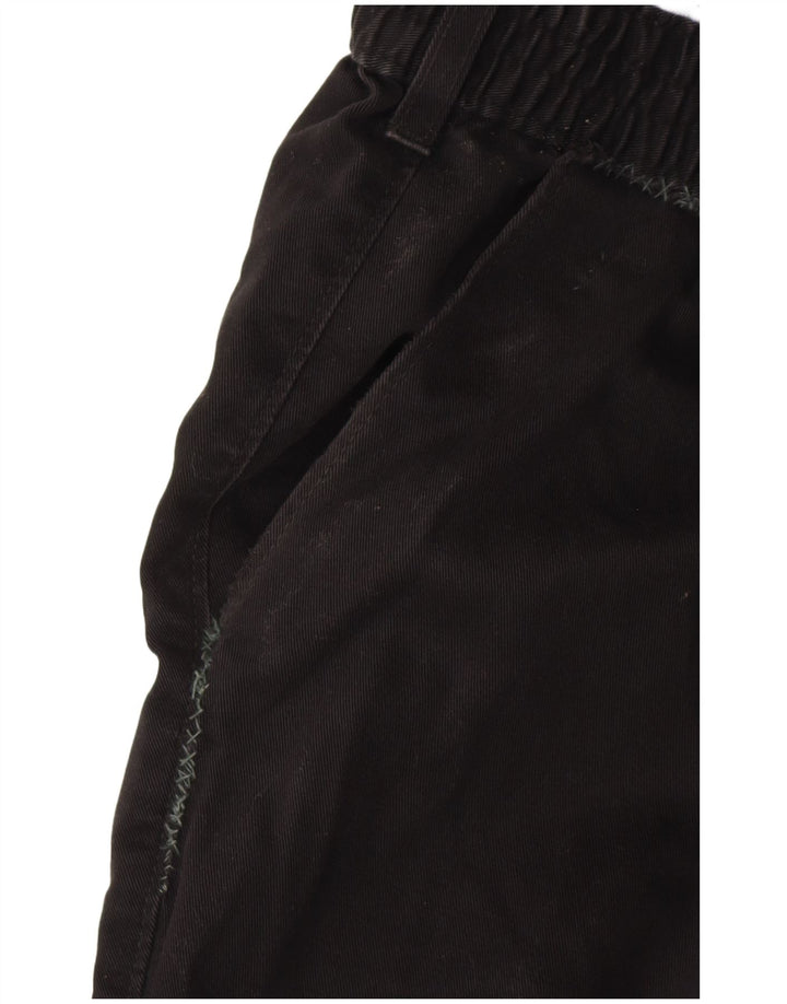 Ανδρικό παντελόνι Chino Marks & Spencer W46 L29 Μαύρο βαμβακερό