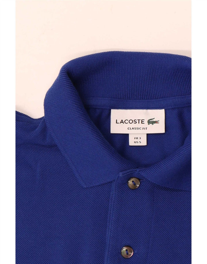 Lacoste Ανδρικό πουκάμισο Polo Classic Fit Μέγεθος 3 Small Blue