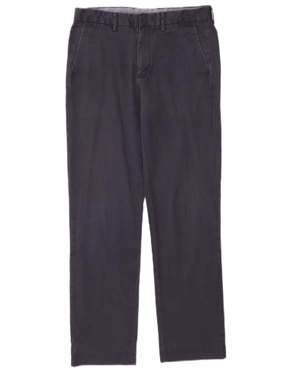 J. Crew Mens Urban Fit Slim παντελόνι Chino W31 L32 Navy Blue Cotton