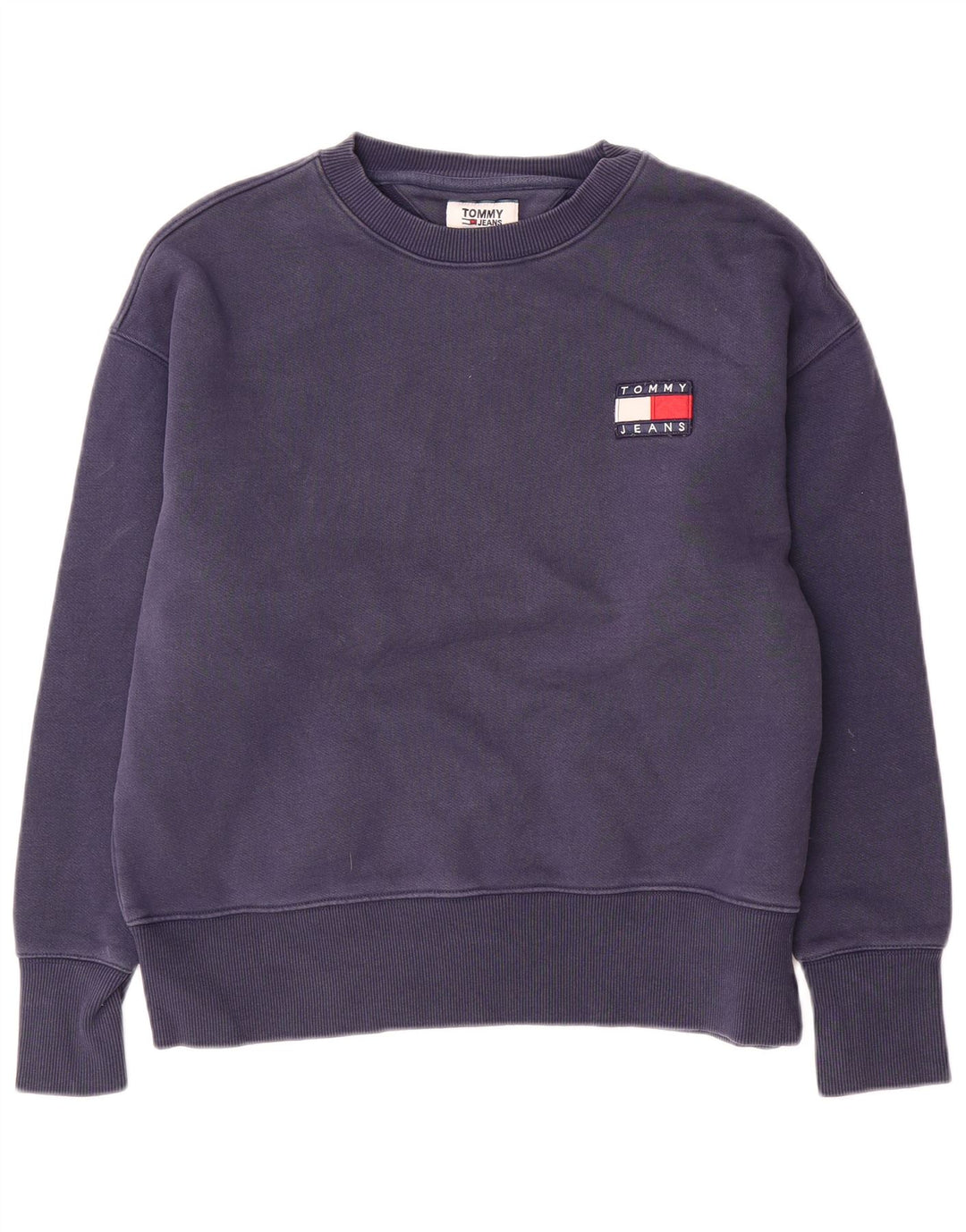 Ανδρικό φούτερ Tommy Hilfiger Jumper Μεσαίο μπλε βαμβακερό