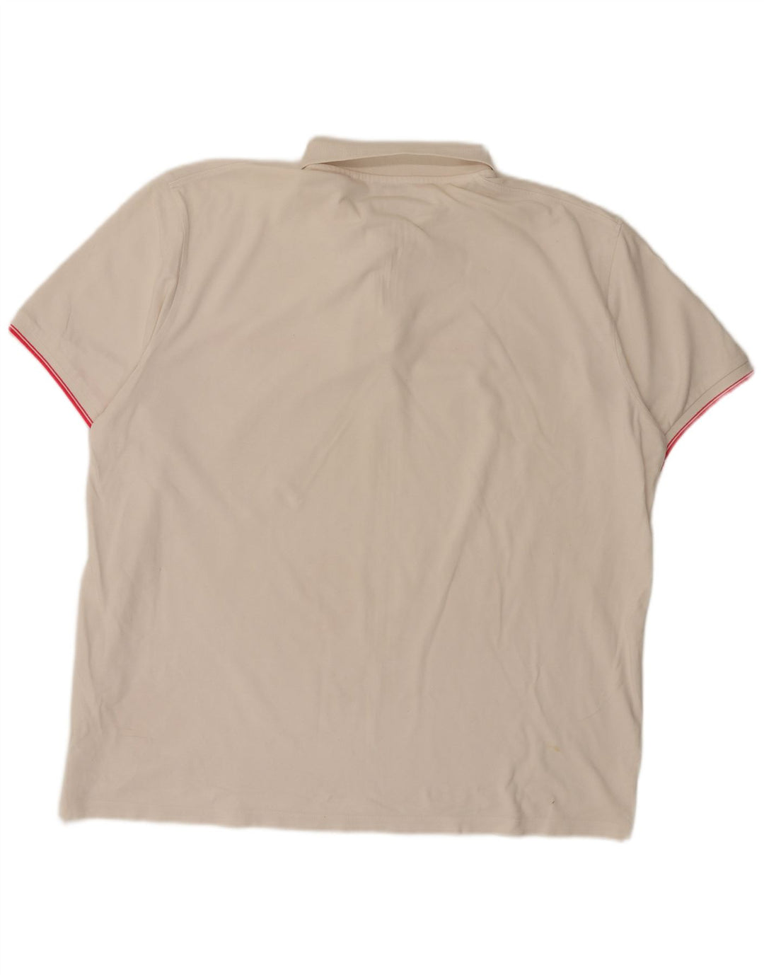 Πόλο Ασν. Ανδρικό γραφικό μπλουζάκι πόλο 4XL Λευκό