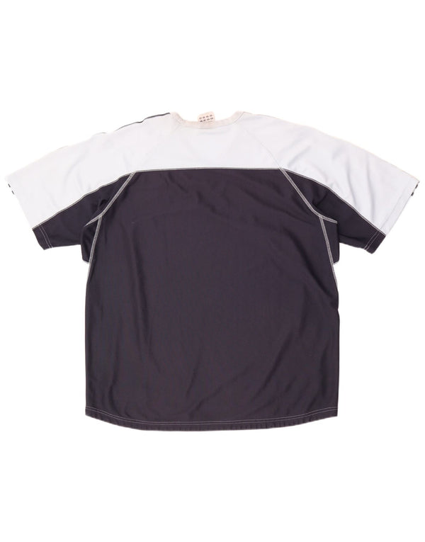 Ανδρικό T-Shirt Adidas Top XL Blue Colourblock Polyester