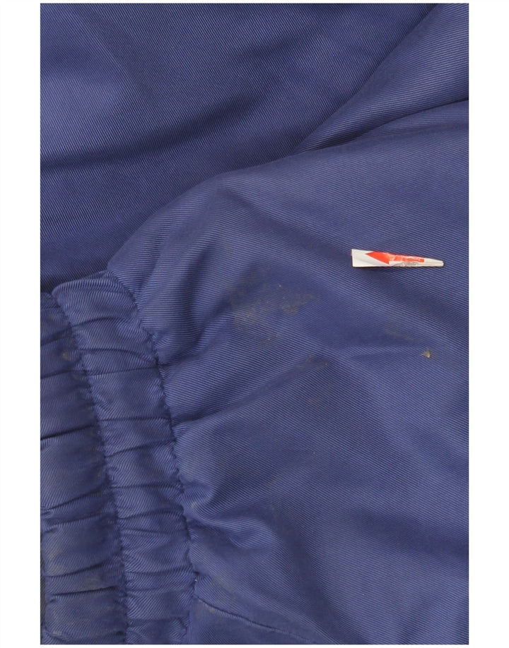 Polartec Ανδρικό μπουφάν με αντιανεμικό μεγάλο μέγεθος UK 38 Medium Blue Polyester