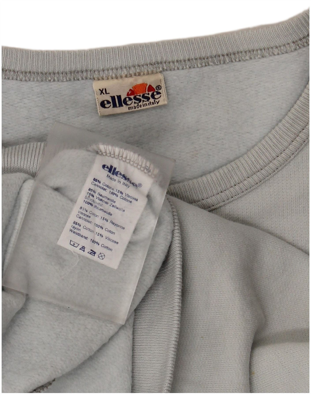 Γυναικείο φούτερ Ellesse Jumper UK 18 XL Μπλε βαμβακερό