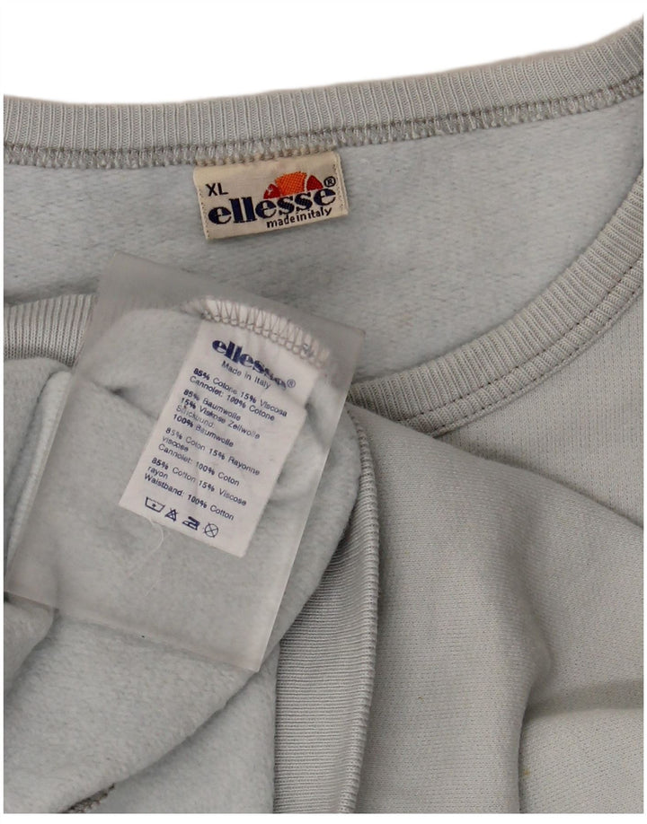 Γυναικείο φούτερ Ellesse Jumper UK 18 XL Μπλε βαμβακερό