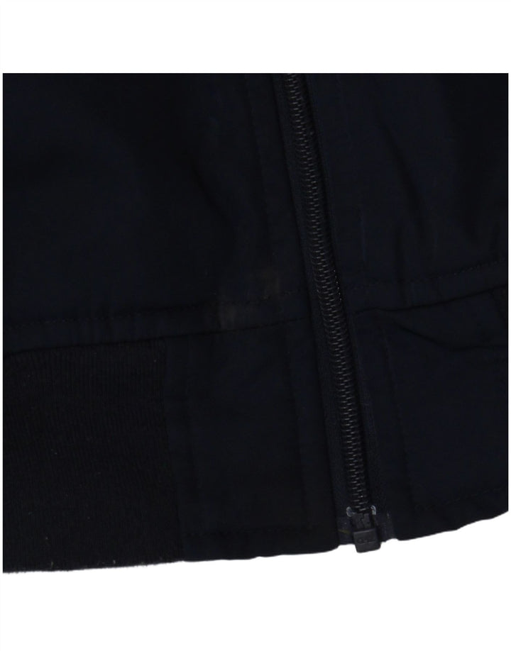 Lotto Mens Bomber Jacket UK 38 Medium Navy Blue Polyester