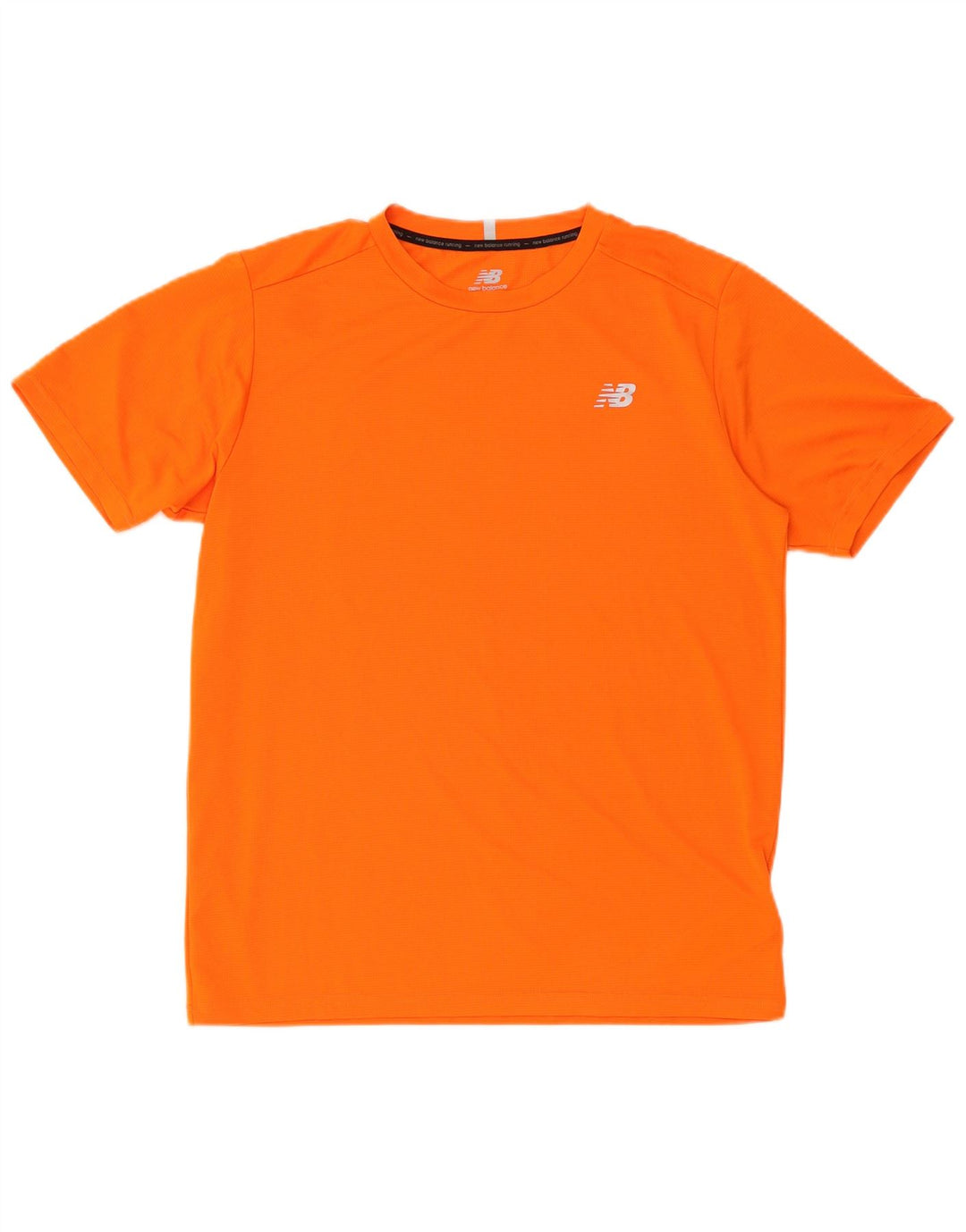 Ανδρικό T-Shirt New Balance Τοπ μεσαίο πορτοκαλί πολυεστέρας