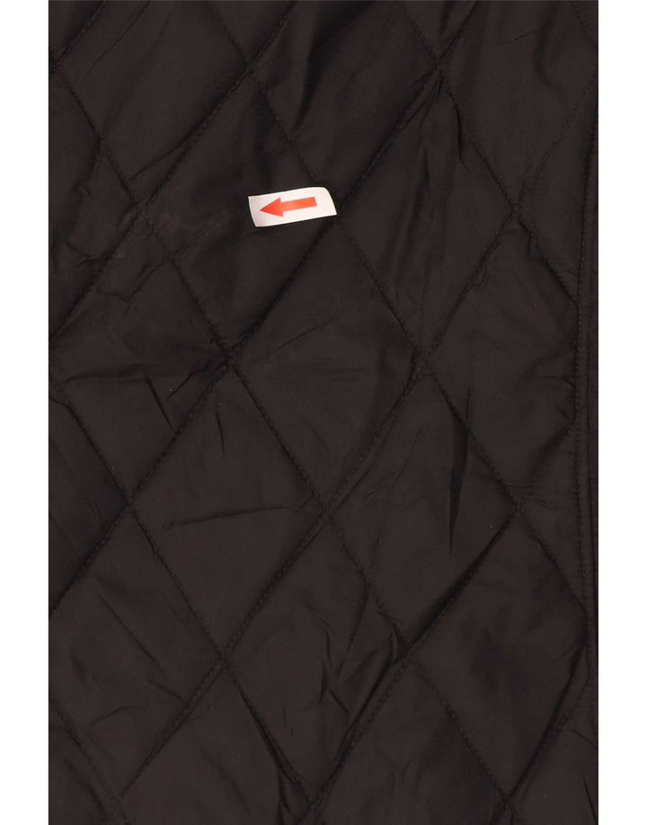 Γυναικείο καπιτονέ μπουφάν Eddie Bauer UK 18 XL μαύρο νάιλον