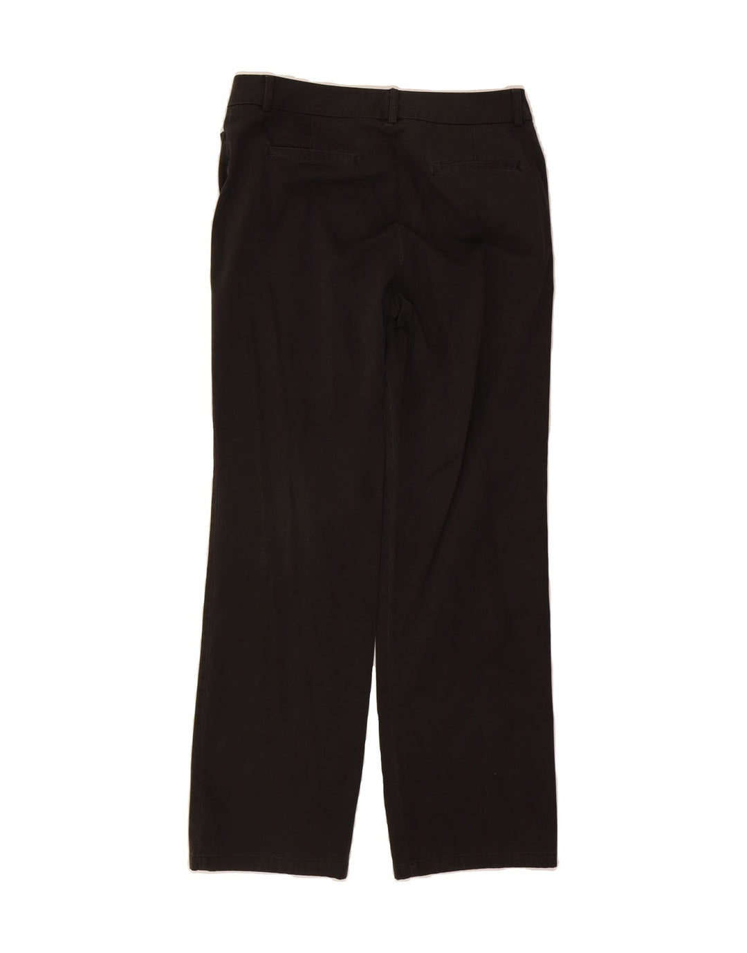 DOCKERS Womens Straight Casual Trousers W32 L30 Black Vintage Dockers and Second-Hand Dockers from Messina Hembry 