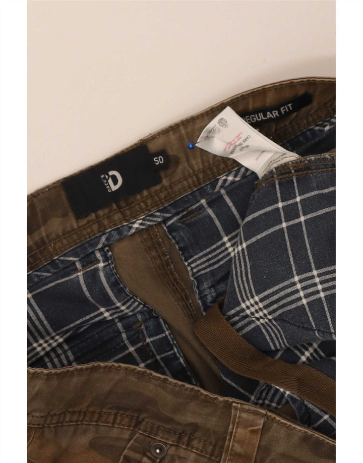 Dack's ανδρικό σορτς Cargo Regular Fit IT 50 Large W36 Καμουφλάζ καφέ