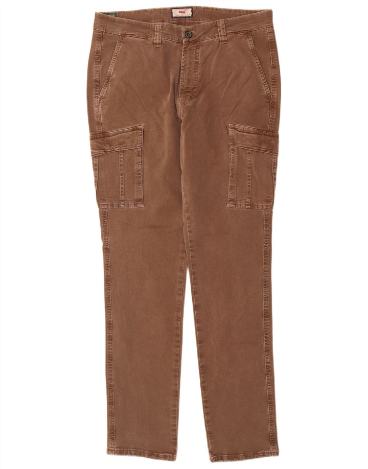 Carrera Ανδρικό Slim Παντελόνι Cargo IT 48 Medium W33 L32 Καφέ βαμβακερό