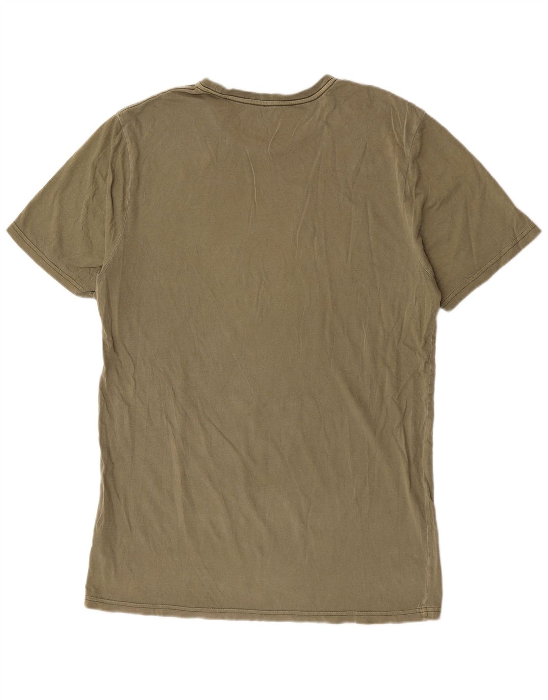 Ανδρικό T-Shirt Volcom Τοπ μεγάλο χακί βαμβακερό