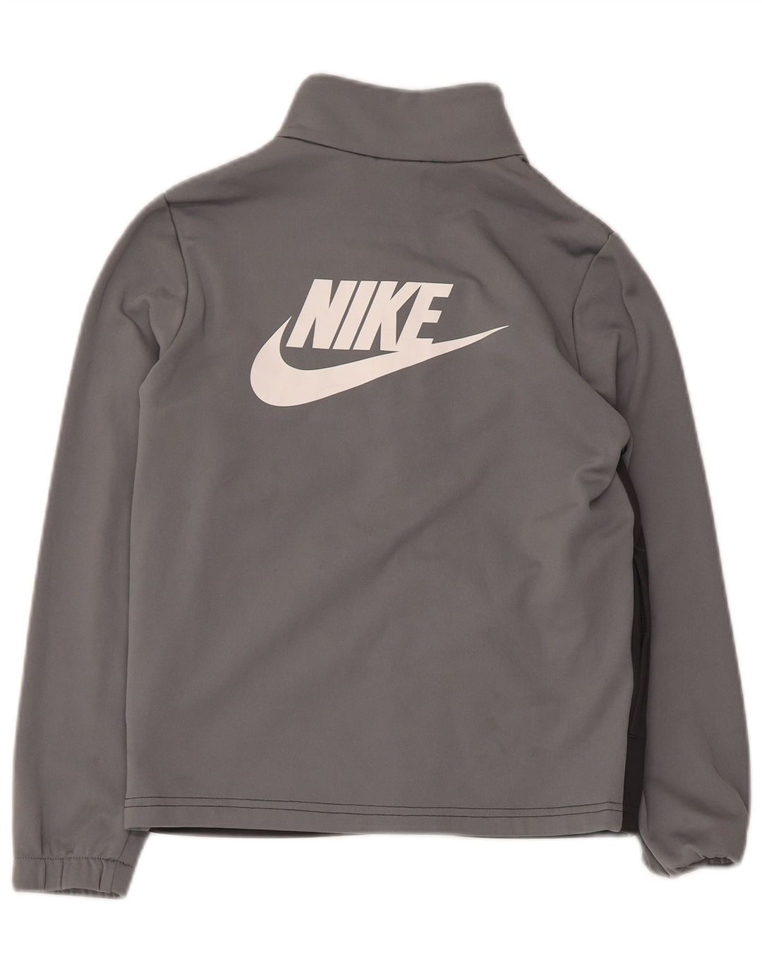 Μπουφάν Nike Boys Graphic αθλητική φόρμα 10-11 ετών μεσαίου γκρι χρώματος