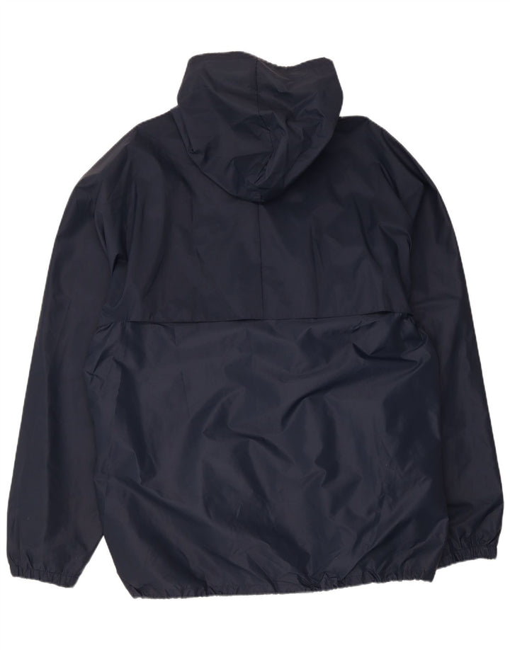 K-Way Ανδρικό μπουφάν βροχής με κουκούλα UK 40 Large Navy Blue