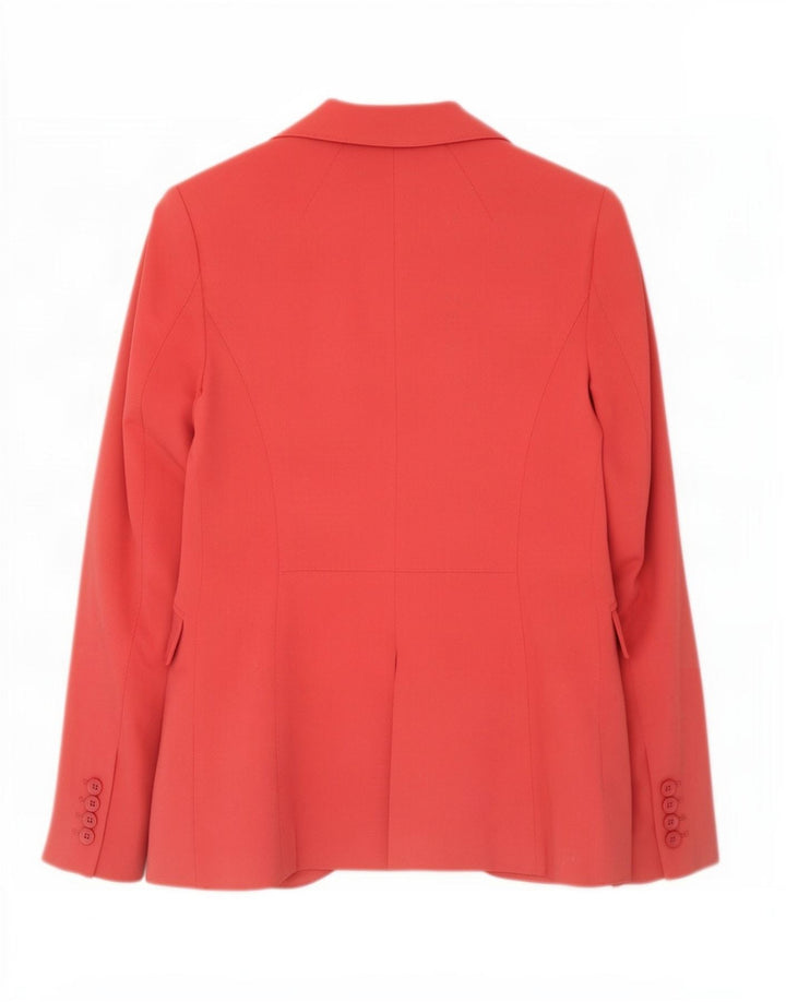 Marks & Spencer Γυναικείο μπουφάν blazer UK 8 μικρό ροζ πολυεστέρα