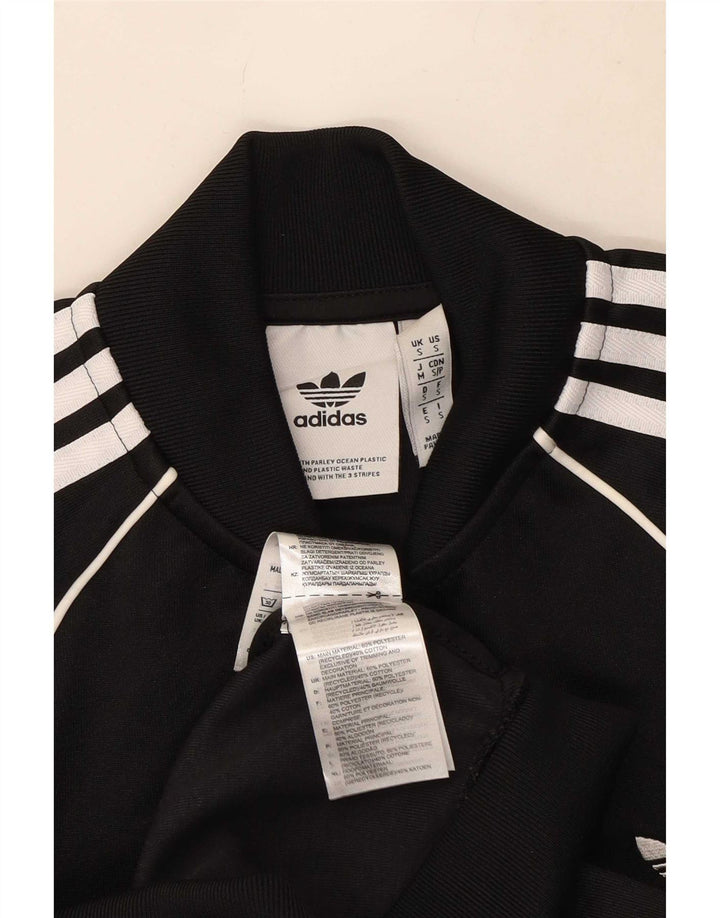Ανδρική φόρμα Adidas Top Jacket Μικρό μαύρο βαμβακερό