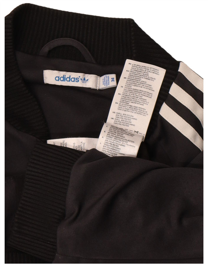 Γυναικεία αθλητική φόρμα Adidas Top Jacket EU 34 XS Black Nylon