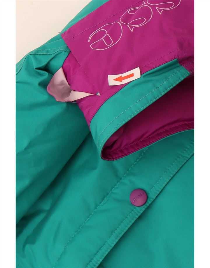 Ellesse Ανδρικό τζάκετ σκι με κουκούλα IT 50 Large Green Colourblock