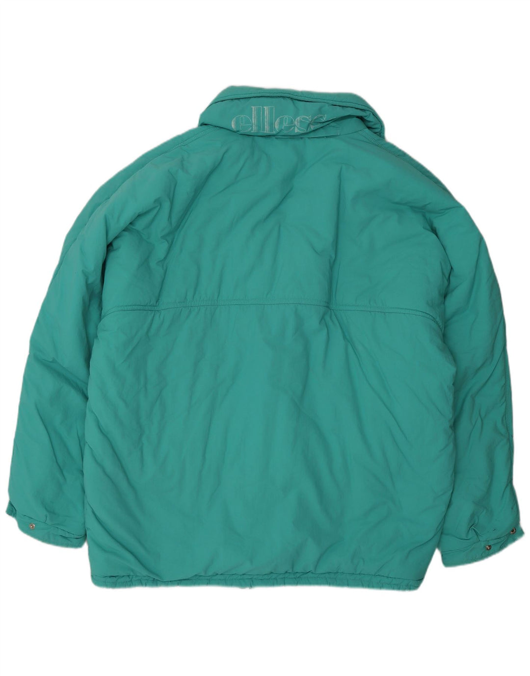 ELLESSE Ανδρικό μπουφάν με επένδυση IT 54 2XL Turquoise Nylon 80s