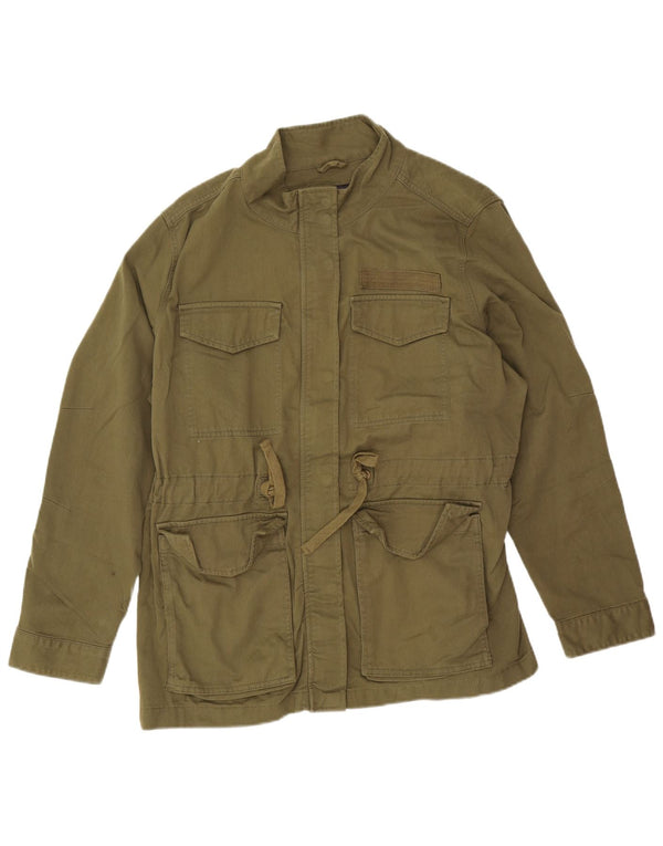 Marks & Spencer Γυναικείο Utility Jacket UK 20 2XL Khaki Cotton