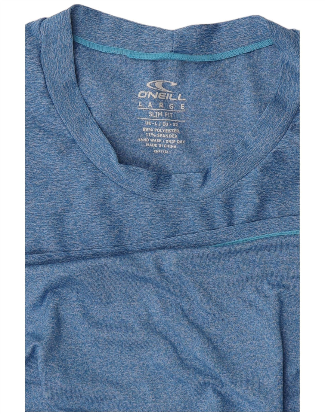 Ανδρικό T-Shirt O'Neill Slim Fit Top Large Blue Flecked Polyester