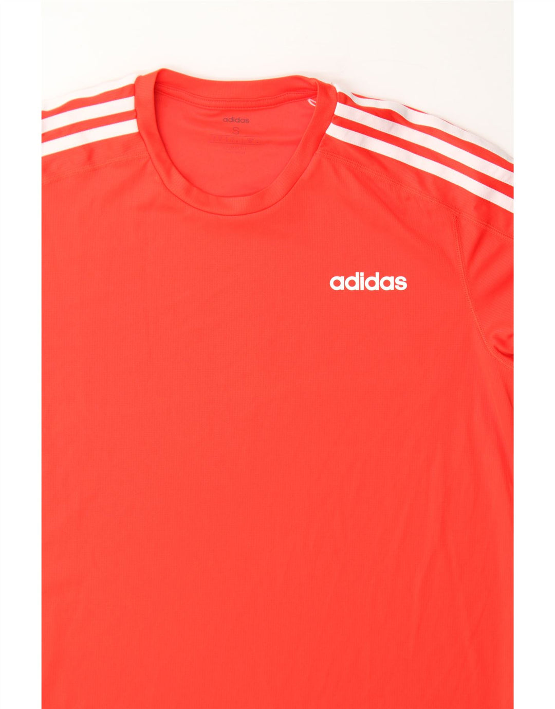 ADIDAS Mens Climalite T-Shirt Top Small Red Vintage Adidas and Second-Hand Adidas from Messina Hembry 