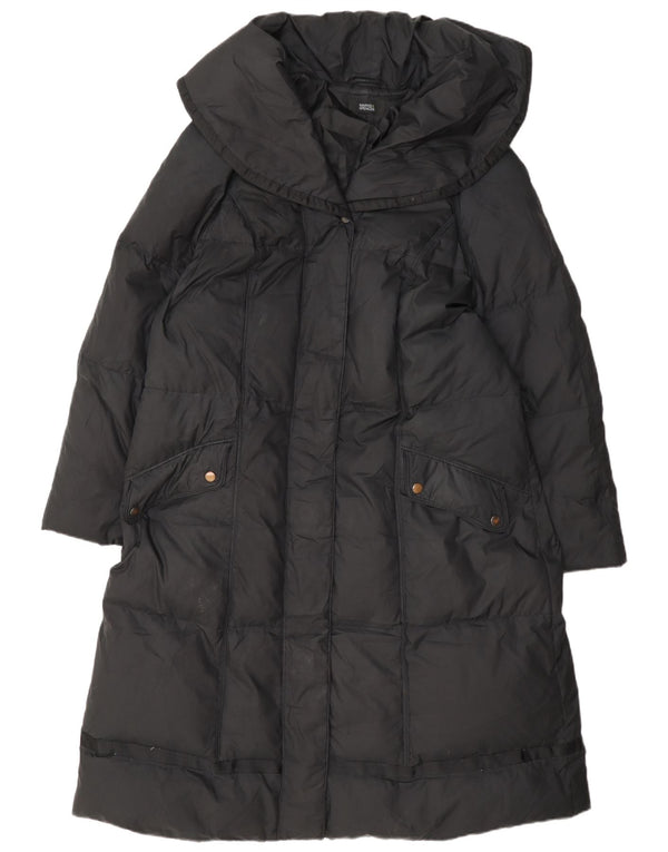 Marks & Spencer Γυναικείο παλτό UK 22 3XL Μαύρο Πολυεστέρας