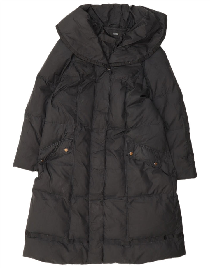 Marks & Spencer Γυναικείο παλτό UK 22 3XL Μαύρο Πολυεστέρας